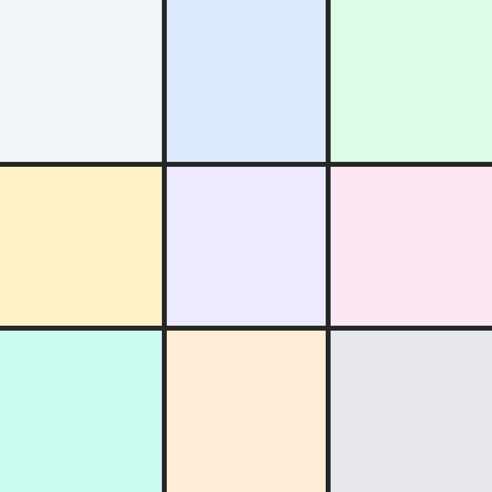 Nine-Panel Grid template